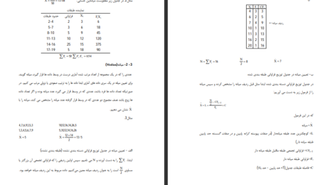 دانلود جزوه آمار توصیفی PDF