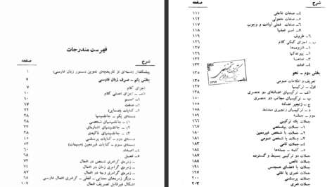 کتاب مبانی علمی دستور زبان فارسی احمد شفائی