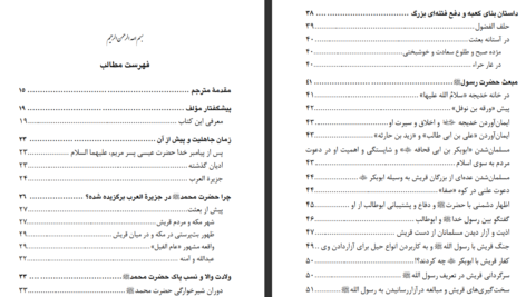 دانلود کتاب زندگانی پیامبر اسلام اﺳﺘﺎد اﺑﻮاﻟﺤﺴﻦ ﻧﺪوی