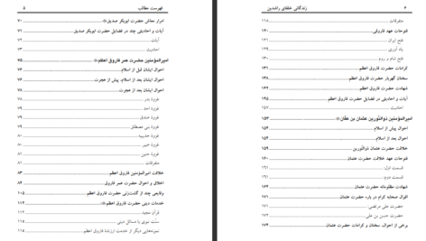 دانلود کتاب زندگانی خلفای راشدین علامه عبدالشکور لکنوی