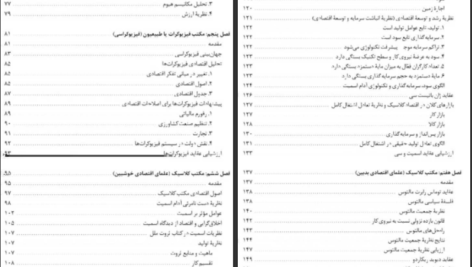 دانلود کتاب تاریخ عقاید اقتصادی دکتر فریدون تفضلی